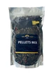 Прикормка для рыбы UKR FISH PELLETS MIX 0.8 кг 6,8,11 мм. Фруктовий микс + Амино-ликвид - изображение 1