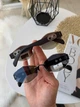 Очки солнцезащитные Модные узкие овальные One Size Черный (0501) - изображение 5