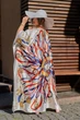 Парео женское пляжное стильное Oversize 2XL-7XL белый (SW624) - изображение 2