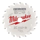 Диск пильный по дереву для торцовочных пил PFTE THIN KERF MILWAUKEE, диаметр 140х20х1,6мм, 18 зуб. - изображение 2