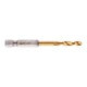 Сверло по металлу RedHEX SHOCKWAVE HSS-TiN MILWAUKEE, диаметр 4.2х74х28мм - изображение 2
