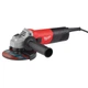 Шлифмашина угловая MILWAUKEE, AG 800-115 E, 800Вт, диаметр 115мм (защитный кожух, боковая рукоята, опорная и прижимная гайки, - изображение 1