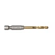 Сверло по металлу RedHEX SHOCKWAVE HSS-TiN MILWAUKEE, диаметр 4.0х71,5х26мм, (10шт), пластиковая коробка - изображение 2