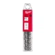 Свердло по металу HSS-G MILWAUKEE DIN340, діаметр 4.5x126х82мм, подовжене, (10шт), пластикова коробка - зображення 1