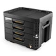 Ящик для інструментів TOUGHBUILT TB-B1-D-74 StackTech великий з 4 висувними ящиками - зображення 2