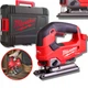 Лобзик аккумуляторный MILWAUKEE, M18 FJS-0X (каркас. полотно, адаптер, кожух, насадка, накладка подошвы, HDкейс) (4933464726) - изображение 2