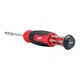 Отвертка со сменными вставками 14-в-1 (PH/PZ/SL/TX/HEX) MILWAUKEE (PH1 / PH2 / PZ1 / PZ2 / T10 / T15 / T20 / T25 / Hex 3 / Hex 4 / - изображение 3