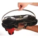 Пила ленточная аккумуляторная MILWAUKEE, M12 BS-402C (зарядное устройство С12 С, 2 аккумулятора М12 В4 4Ач, холст, кейс) - изображение 6