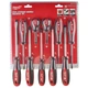 Набор отверток магнитных с трехгранной рукояткой MILWAUKEE, (PZ1/PZ2/PH1/ PH2/ SL3/SL5,5/ SL6,5/ SL6,5/SL8) (10шт) (4932471808) - изображение 2