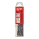 Сверло по металлу HSS-R MILWAUKEE DIN338, диаметр 10,5х133х87мм, (5шт), пластиковая коробка - изображение 1