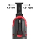 Инструмент многофункциональный аккумуляторный MILWAUKEE, M18 FMT-0X (каркас, универсальное лезвие, шлифовальная подошва, - изображение 6