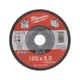 Диск отрезной по металлу MILWAUKEE, SC 41/125х3 PRO+, диаметр 125мм - изображение 1