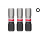 Бита SHOCKWAVE MILWAUKEE, Hex6, 25мм, (3шт) - изображение 1