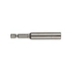 Удержатель для бит магнитный 1/4'' Hex MILWAUKEE, для TKSE 2500Q, 76мм - изображение 1