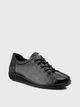Кеды низкие ECCO 568148 Чёрный 37 ZW6943 - изображение 1