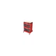 Набір ящиків QBRICK SYSTEM ONE WORKSHOP DRAWERS SET 7 RED ULTRA HD CUSTOM (780x540x650мм) (5901238262480) (Z262480PG003) - зображення 3
