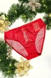 Трусики слип Ysabel Mora 2(S) Красный (Christmas red) (109649) - изображение 5