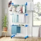 Сушилка для белья Garment Rack With Wheels 4-ярусная на колесах - изображение 7