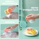 Щетка массажная силиконовая для мытья котов и собак LOW Pet Brush с дозатором для шампуня Голубая (LOWpetbrush1blue) - изображение 3