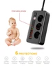 Мережевий фільтр ASOMETECH BKL-04EU 2500W Timer 1-24h (3xSocket 10A + 4xUSB3.4A + 1USB QC3.0) 2m Black (43774) - зображення 6