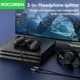 Аудио кабель разветвитель Rocoren 3.5mm Male – 2×3.5mm Female, Stereo/Mic Dark Grey (43765) - изображение 5