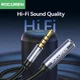 Аудио кабель удлинитель AUX Rocoren Stereo+Mic (3.5mm Male - 3.5mm Female) 1m Black (43772) - изображение 4