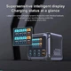 Настольное зарядное устройcтво BIKKON BK-126D 420Wmax GAN SmartDisplay (PPS PD3.1 QC4.0) 6C+2A Grey (44234) - изображение 4