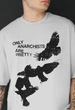 Футболка Чоловіча Стаф Біла Оверсайз Staff Pretty Oversize XS (384333) - зображення 3