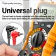 Щупи для мультиметра ANENG PT840 1000V/10A (сталеві контакти) 70см/12см (44310) - зображення 9