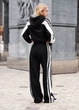 Жіночі спортивні штани Staff чорно-білі комфортні Staff han black & white XS (384327) - зображення 2
