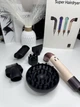 Професійний фен для волосся HD18 Supersonic r Pro Hair Dryer Curly+Coily Ceramic Pink/Rose Gold Sakura - зображення 2