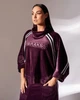 Женский костюм в спортивном стиле бордовый 48-50 р846.013 - изображение 2