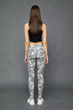 Леггинсы цветочный принт для девочек Calzedonia Серый (modp0534 grey (158-170 (12-16 лет)) - изображение 2