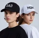 Комплект кепок бейсболка парна Тато Мама (Dad Mom) 56-60р Чорний+Білий (8089) - зображення 2