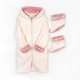 Теплый халат для девочки Dexter`s в комплекте с сапожками fluffy hug 122 см - изображение 1