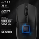 Игровая беспроводная мышь Ajazz AJ139 V2 MC-3 Mod-Black-3311 - изображение 10
