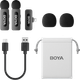 Бездротовий петличний мікрофон BOYA BY-V2 Lightning Black - изображение 2