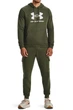 Чоловічий спортивний світшот Under Armour Fleece Logo з капюшоном кенгуру XS 1379758 390 (XS) - изображение 3
