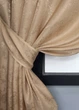Комплект штор VR-Textil Жакард Мрамор Al1 № 438ш 130х170 см 2 шт Темно-бежевий (35-0103) - зображення 4