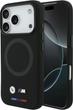 Etui plecki BMW M Silicon Logo MagSafe do Apple iPhone 17 Pro Black (BMHMP17L25SITBOK) - obraz 1