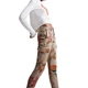 Жіночі брюки Desigual Tropi коричневі з квітковим принтом XS 22SWPW03/6004 (34) - изображение 5