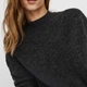 Сірий жіночий джемпер з напівводолазкою Vero Moda Molina L 10252256 (L) - зображення 5