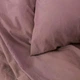 Комплект постельного белья Viluta Двуспальный Вареный хлопок Wash розовый (83) - изображение 3
