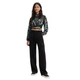 Жіноча блузка Desigual by Mr. Christian Lacroix Garden чорна з квітами S 22WWBW09/2000 (S) - зображення 3