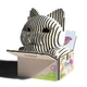 Сборная 3D модель Eugy Зоопарк Котенок сиамский (XEG-088) - изображение 2