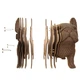 3D пазл Cartonic PUPPIES TRIO (CARTPUPPIES) - изображение 15