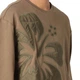 Чоловічий світшот Desigul Junio коричневий з квіткою XL 21WMSK02/4092 (XL) - изображение 5