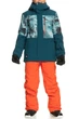 Зимова лижна куртка для хлопчиків Quiksilver Mission бірюзова 128 EQBTJ03155 BSM1 (8) - изображение 3