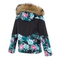 Лижна куртка для дівчаток Roxy Gypsy з мембраною 15K в квіточку 128 ERGTJ03168 KVJ0 (8) - изображение 4