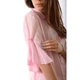 Жіноча елегантна однотонна сорочка Liu JO Camicia Perl M CA2079 T588 32806 38 - изображение 4